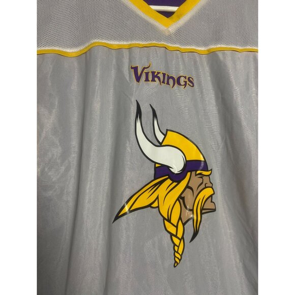 NFL Youth X-Large Vikings Reversible Flag Football Jersey Purple & Gray - Picture 11 of 12